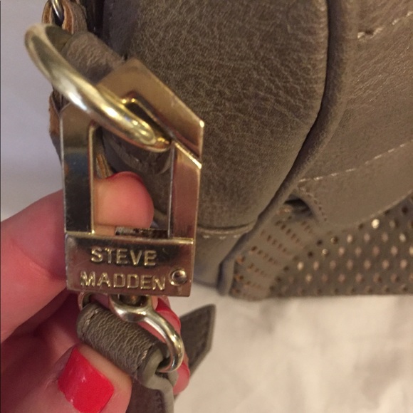 Steve Madden grey crossbody/satchel purse - Picture 5 of 7